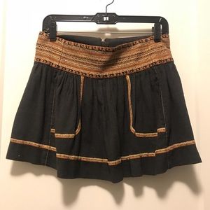 Isabel Marant boho mini skirt XS-S Sz 36
